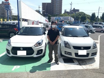 M様新車納車　スイフトスポーツ